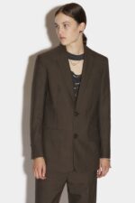 Dsquared2 Iconic Boyfriend Jacket BROWN/GREY