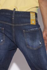 Dsquared2 Iconic Brown Tab Partially Organic Cotton Cool Guy Jeans - Image 3