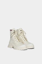 Dsquared2 Iconic BROWN Tank Combat Boots - Image 3