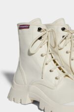 Dsquared2 Iconic BROWN Tank Combat Boots - Image 4
