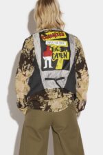 Dsquared2 Iconic BROWN The Caten Vest - Image 2