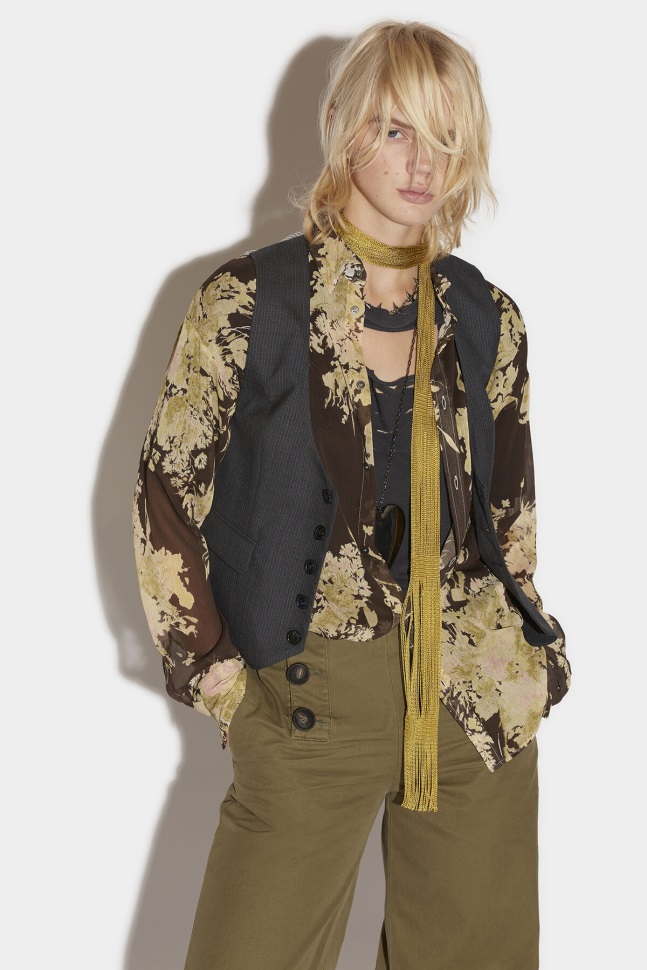 dsquared2_iconic_brown_the_caten_vest.jpg Dsquared2 Iconic BROWN The Caten Vest - Image 1