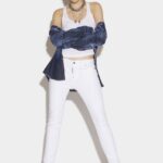 Dsquared2 Iconic Bull Rtd Super Stretch Cool Girl Jeans