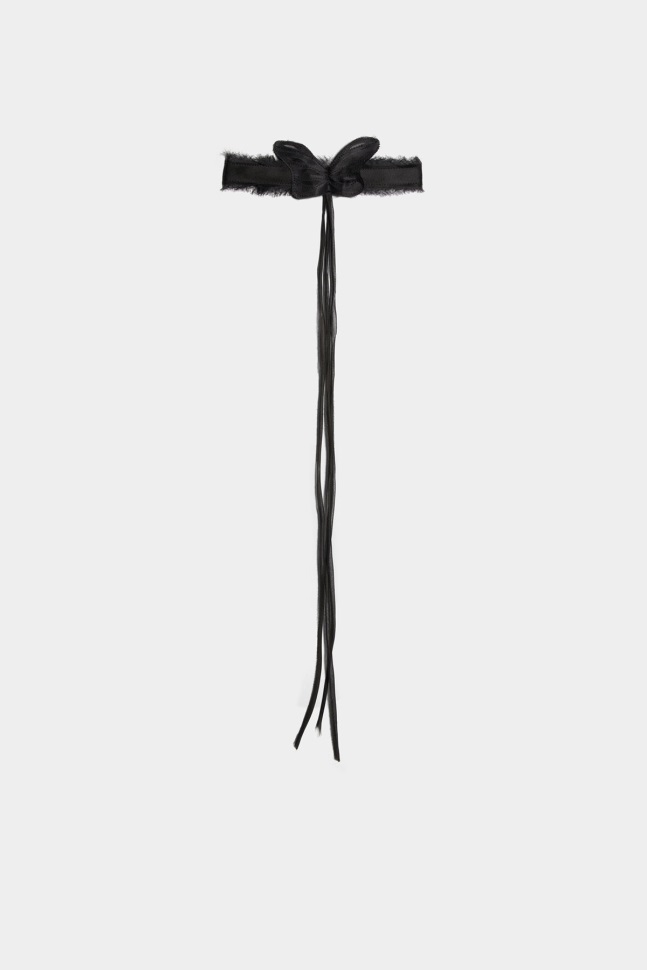 dsquared2_iconic_butterfly_necklace_black.jpg Dsquared2 Iconic Butterfly Necklace BLACK - Image 1
