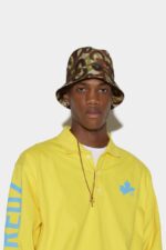 Dsquared2 Iconic Camo Spray Bucket Hat
