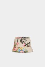 Dsquared2 Iconic Camo Spray Bucket Hat BLACK