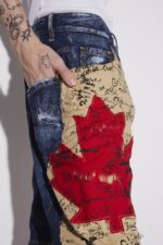 Dsquared2 Iconic Canada Wash Combat Jean - Image 4