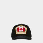 Dsquared2 Iconic Canadian Flag Baseball Cap BLACK D2