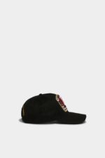 Dsquared2 Iconic Canadian Flag Baseball Cap BLACK D2 BLACK - Image 4