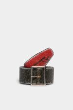Dsquared2 Iconic Canadian Flag Belt