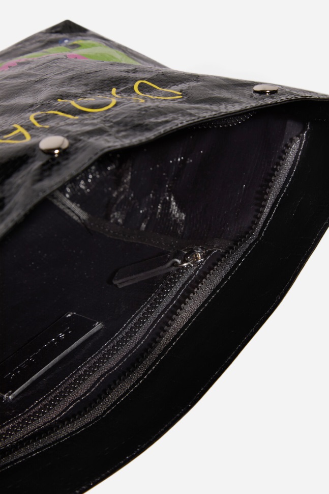Dsquared2 Iconic Canadian Heritage Tag Bag BLACK D2 BLACK - Image 5