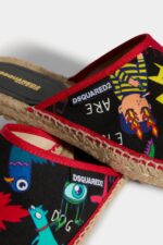 Dsquared2 Iconic Cartoon Espadrilles - Image 4