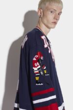 Dsquared2 Iconic Caten Hockey Long Sleeve T-Shirt - Image 4