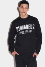 Dsquared2 Iconic Ceresio 9 Cool Sweater WHITE/MILITARY GREEN