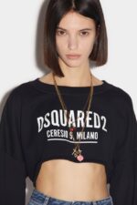 Dsquared2 Iconic Ceresio 9 Crop Sweater - Image 3
