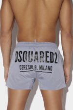 Dsquared2 Iconic Ceresio 9 Midi Swim Boxer BLACK - Image 3