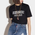 Dsquared2 Iconic Ceresio 9 Renny T-Shirt WHITE/BLACK