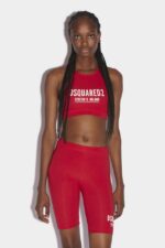 Dsquared2 Iconic Ceresio 9 Sport Bra BLACK/RED