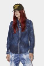 Dsquared2 Iconic Ceresio 9 Western Shirt - Image 3