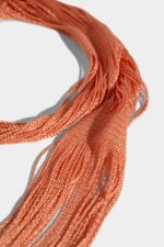 Dsquared2 Iconic Chic Fringes Scarf D2 BLACK - Image 3