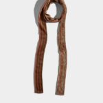 Dsquared2 Iconic Chic Fringes Scarf D2 CAMEL