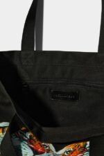 Dsquared2 Iconic Chinese NY Shopping Bag D2 BLACK - Image 5