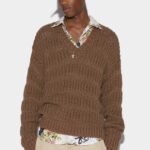 Dsquared2 Iconic Chunky Knit Sweater WHITE