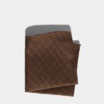 Dsquared2 Iconic Classic Pocket Square D2 BROWN