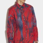 Dsquared2 Iconic Classic Western Shirt BLUE