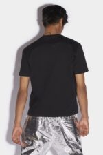 Dsquared2 Iconic Click Leaf Box V-Neck T-Shirt - Image 2