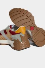 Dsquared2 Iconic COGNAC/BORDEAUX Maple 64 Sneakers D2 - Image 5