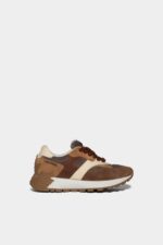 Dsquared2 Iconic COGNAC/BORDEAUX Maple 64 Sneakers D2 COGNAC