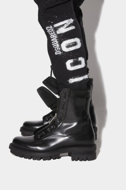 Dsquared2 Iconic Combat Ankle Boots