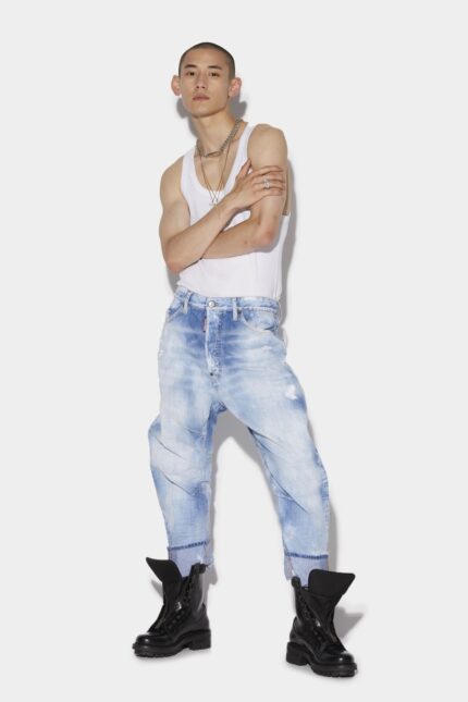 Dsquared2 Iconic Combat Denim Jeans