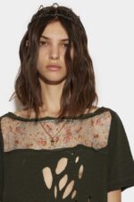 Dsquared2 Iconic Combo Destroy T-Shirt - Image 3