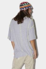 Dsquared2 Iconic Contrast Stich Short Sleeve T-Shirt - Image 2
