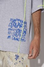Dsquared2 Iconic Contrast Stich Short Sleeve T-Shirt - Image 4