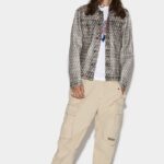 Dsquared2 Iconic Contrast Stich Trousers