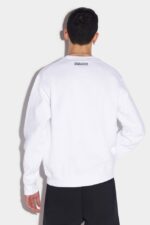 Dsquared2 Iconic Cool Sweater WHITE/BLACK - Image 2