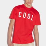 Dsquared2 Iconic Cool T-Shirt WHITE/RED D2