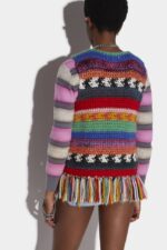 Dsquared2 Iconic Crochet Vest FANTASY D2 - Image 2