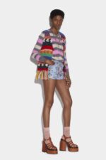 Dsquared2 Iconic Crochet Vest FANTASY D2 - Image 5