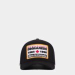 Dsquared2 Iconic D2 Baseball Cap BLACK1 D2