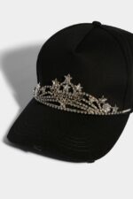 Dsquared2 Iconic D2 Baseball Cap BLACK2 D2 - Image 5