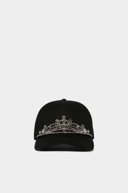 Dsquared2 Iconic D2 Baseball Cap BLACK2 D2