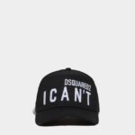 Dsquared2 Iconic D2 Baseball Cap BLACK3 D2