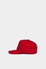 Dsquared2 Iconic D2 Baseball Cap BLACK/BLACK - Image 3