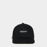 Dsquared2 Iconic D2 Baseball Cap BLACK/FANTASY