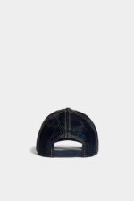 Dsquared2 Iconic D2 Baseball Cap D2 DENIM - Image 2