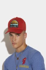 Dsquared2 Iconic D2 Baseball Cap D2 RED
